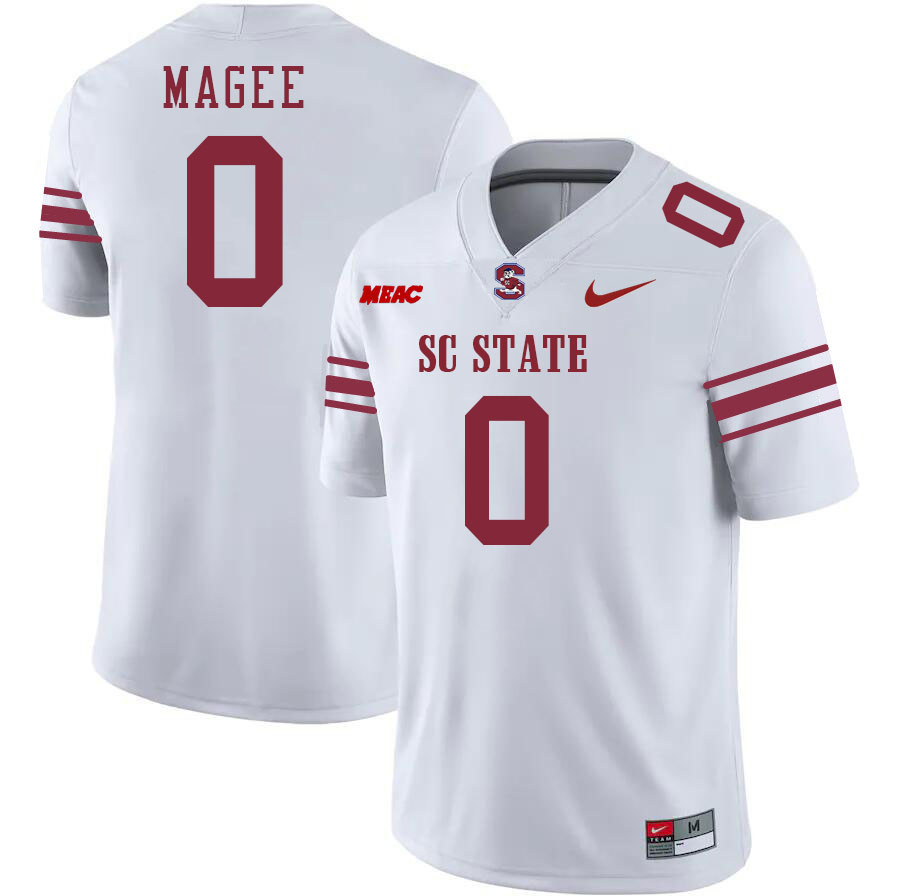 Men-Youth #0 Malcolm Magee South Carolina State Bulldogs 2023 College Football Jerseys Stitched Sale